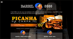 Desktop Screenshot of barril8000.com.br
